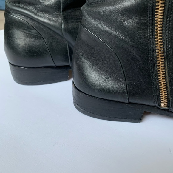 [SOLD]J Crew Knee High Harper Leather Riding Boot - Picture 4 of 8
